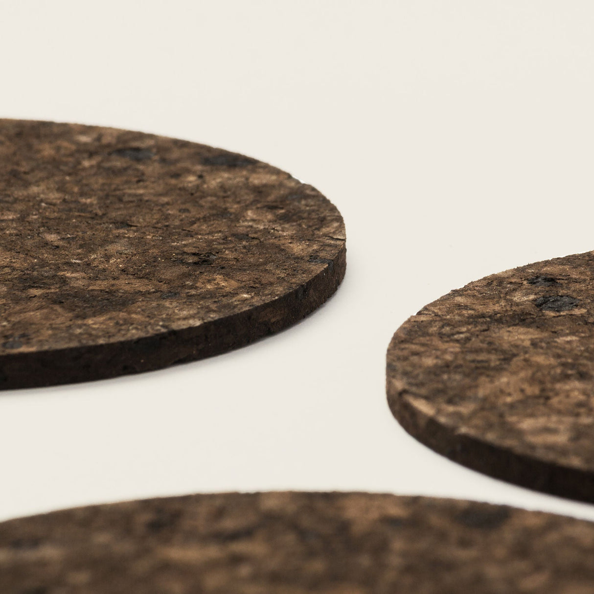 Portuguese Treasures Round Dark Cork Coasters