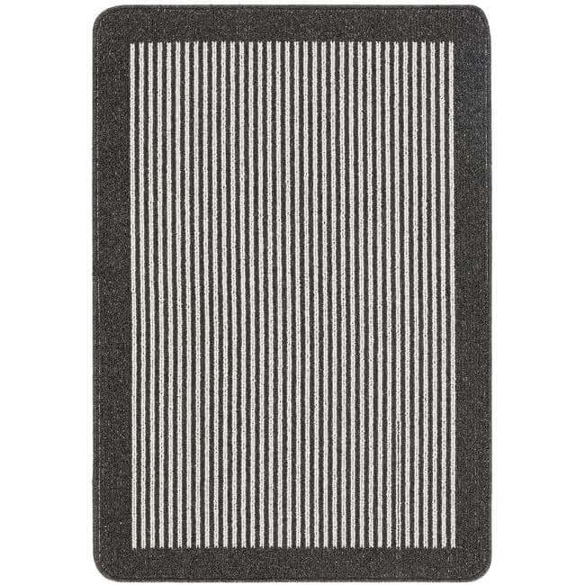 The Rugs Washable Mat and Runners Stripe Design