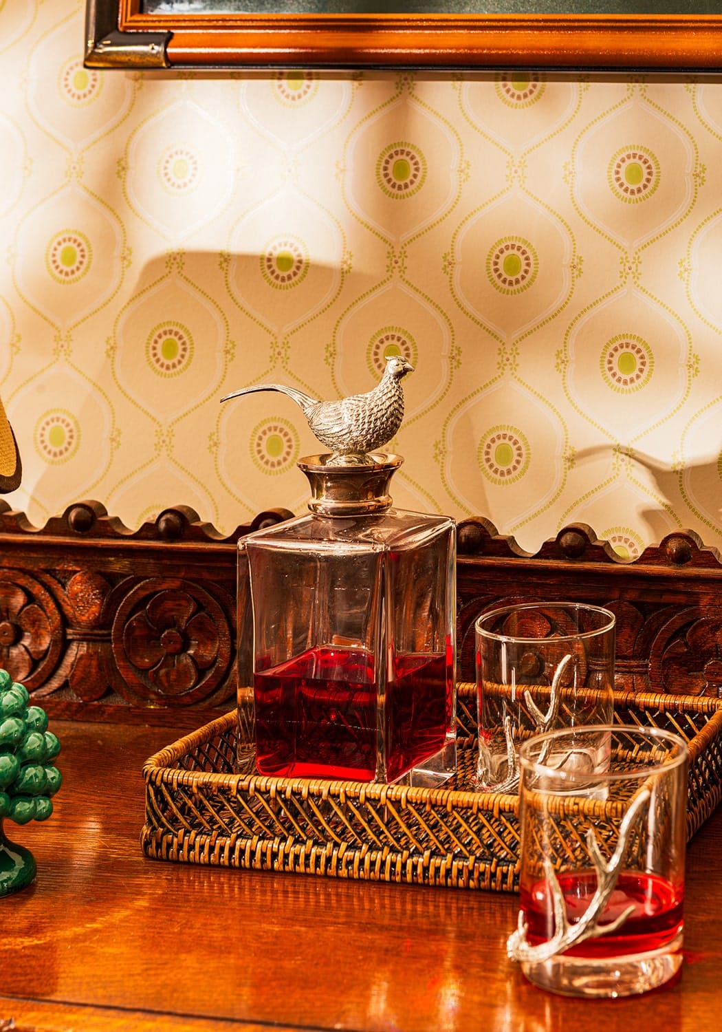 Casa by Josephine Jenno Woodland Whisky Stopper