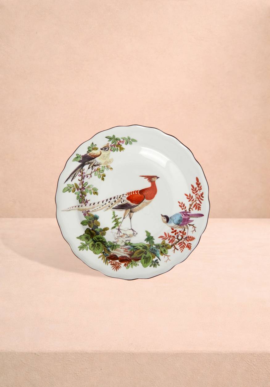 Casa by Josephine Jenno Chelsea Bird Side Pudding Plates - Set of 4