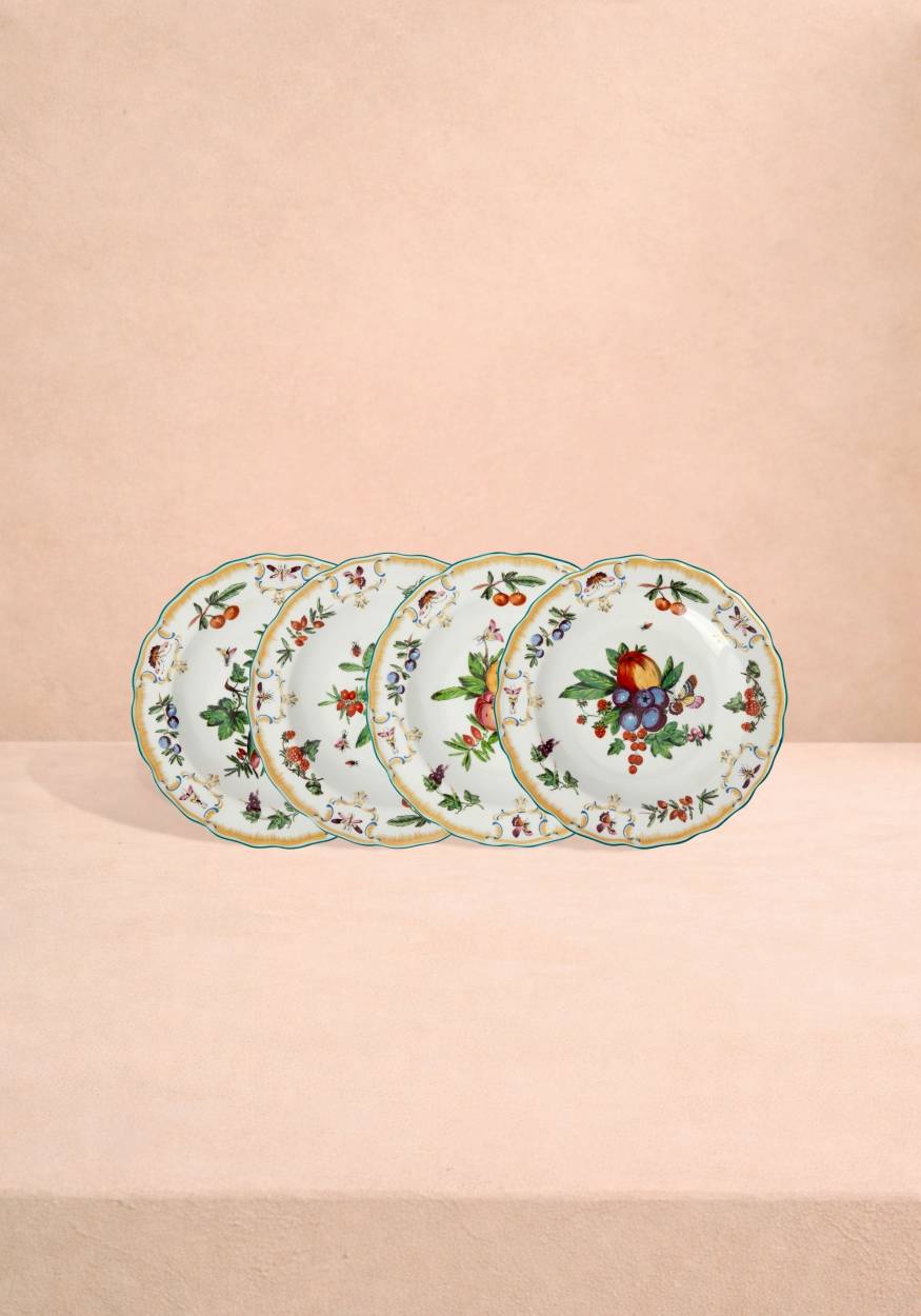 Casa by Josephine Jenno Duke of Gloucester Side Pudding Plates - Set of 4