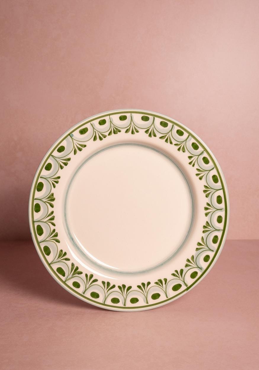 Casa by Josephine Jenno Cordelia Dinner Plate - Green