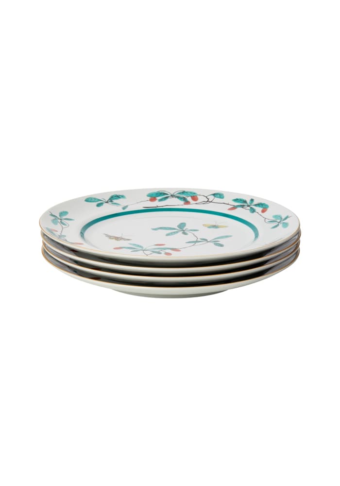 Casa by Josephine Jenno Famille Verte Dinner Plates - Set of 4