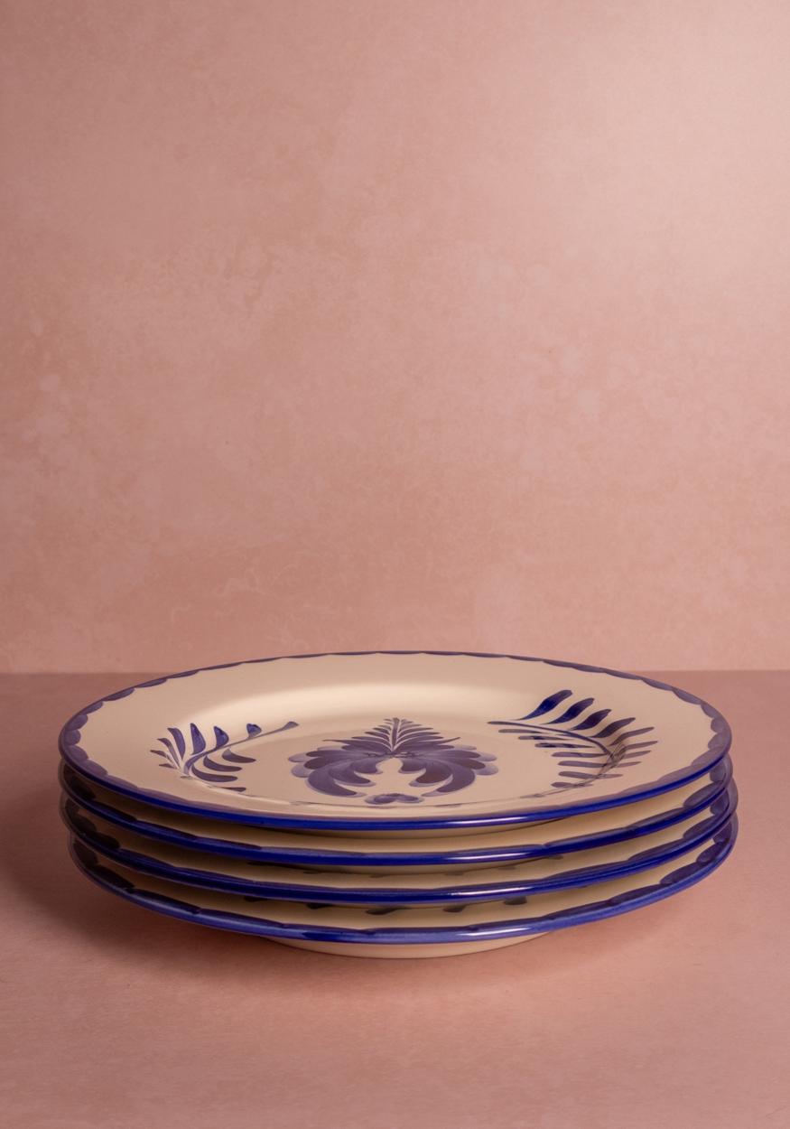 Casa by Josephine Jenno Pandora Dinner Plate - Cobalt Blue