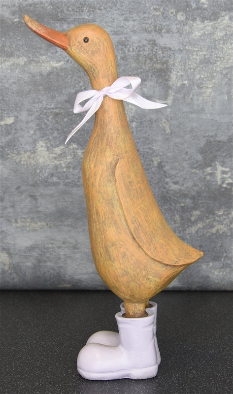 Blush & Bale Wooden Duck with Box - 29cm