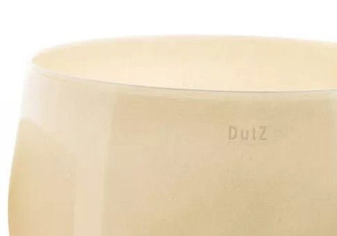 Lowlands Design Rieky Beige Glass Bowl by DutZ