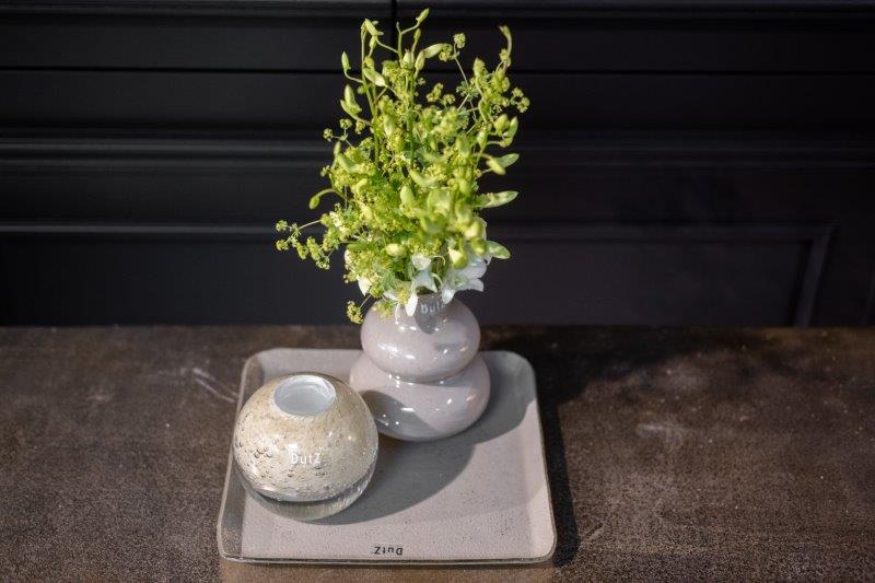 Lowlands Design Vase H16 D14cm - Jungle Green