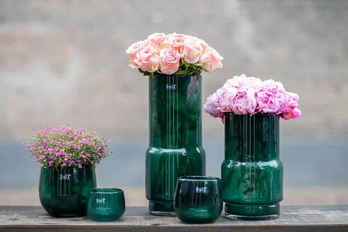 Lowlands Design Fenn Dark Green Vase