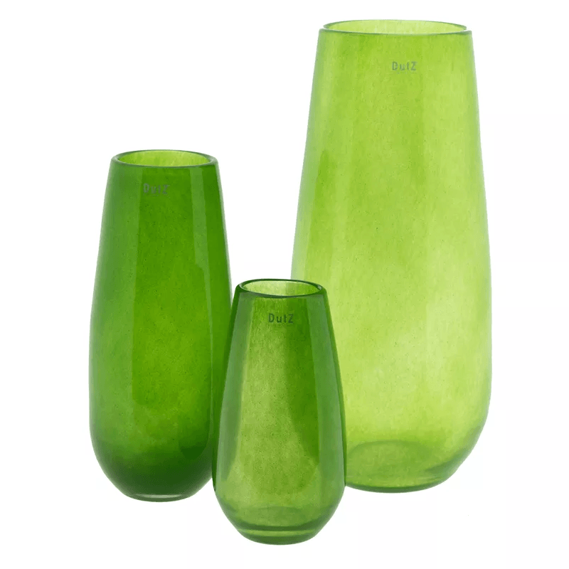 Lowlands Design Robert Jungle Green Glass Vase