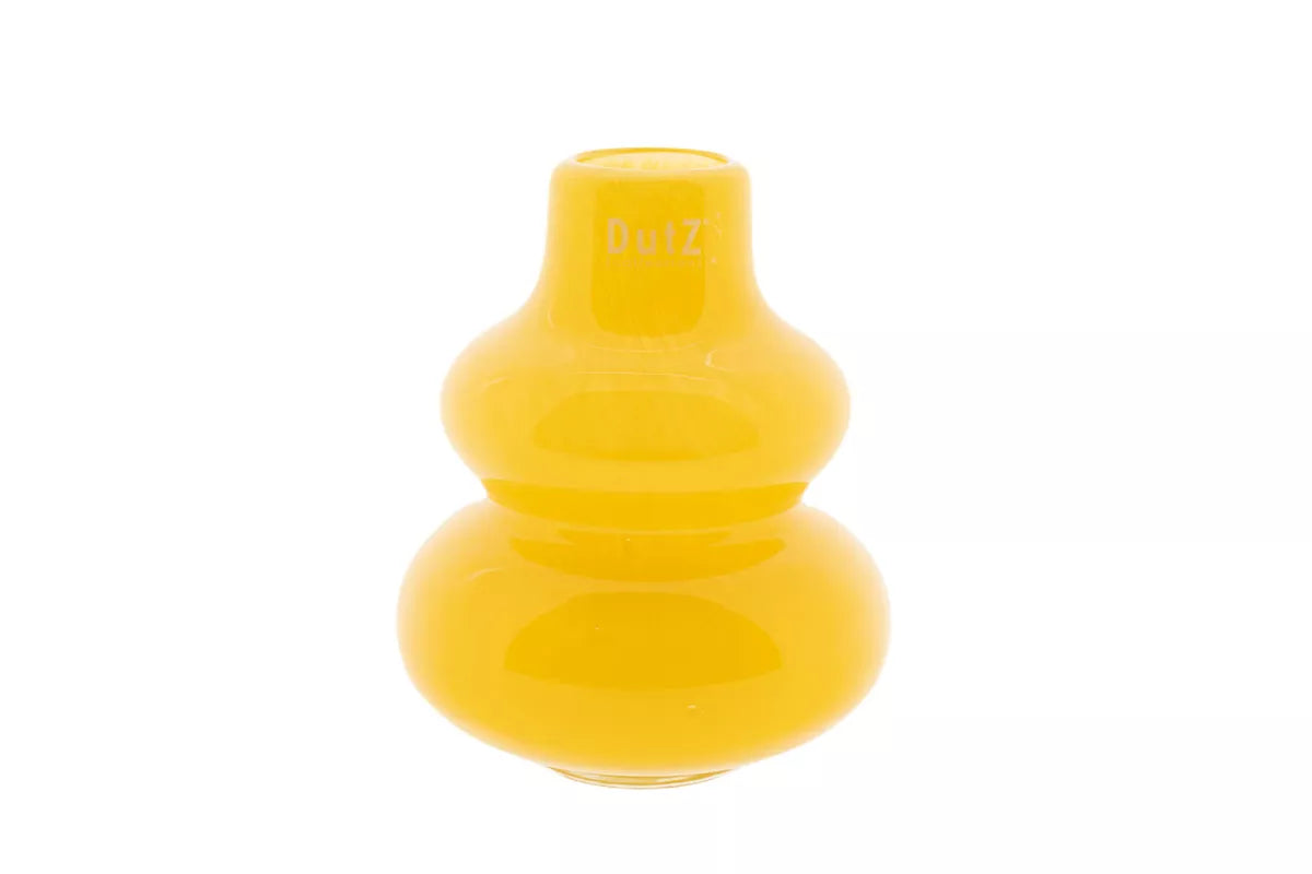 Lowlands Design Skrzyszow Glass Vase - Ochre