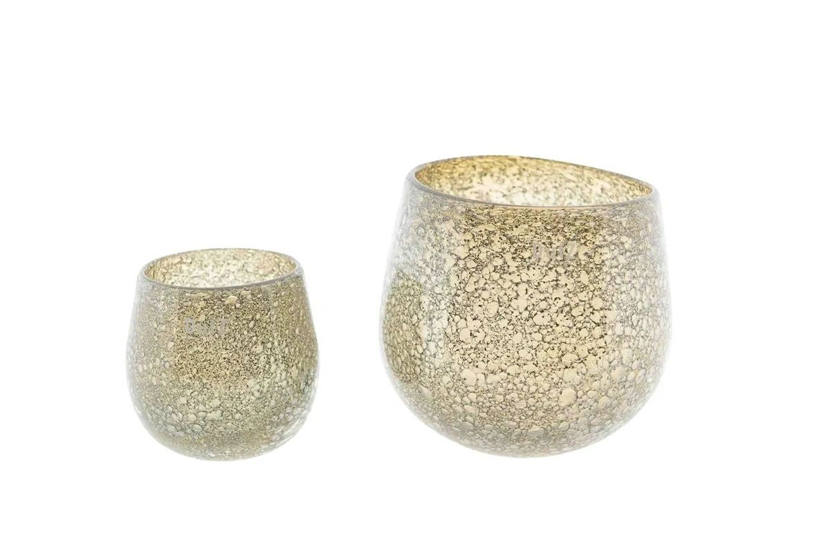 Lowlands Design Diva Glass Hurricane Candleholde