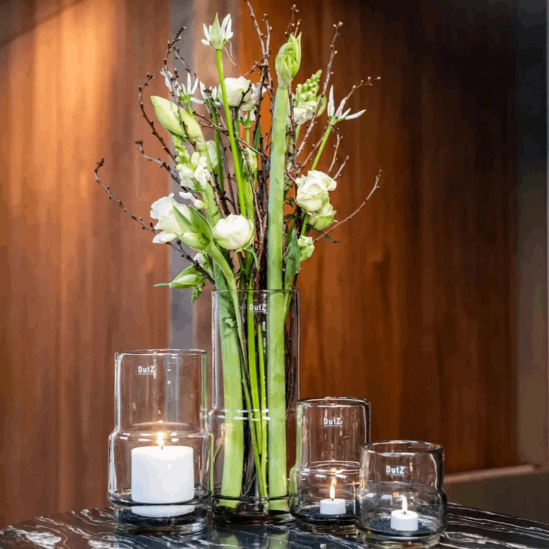 Lowlands Design Vase Fenn Clear Glass