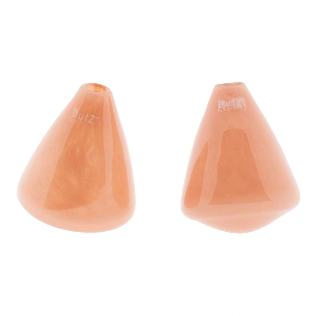 Lowlands Design Apricot Tumbling Glass Vase