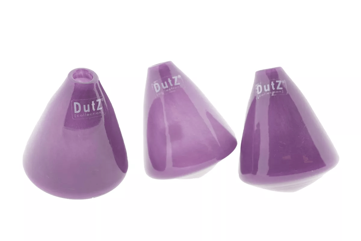 Lowlands Design Violet Tumbling Vase H12 D10cm