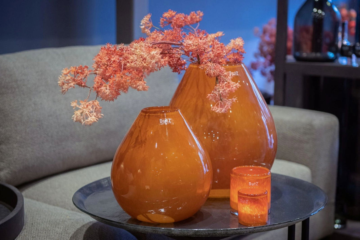 Lowlands Design Druba Rusted Brown Vase by Dutz