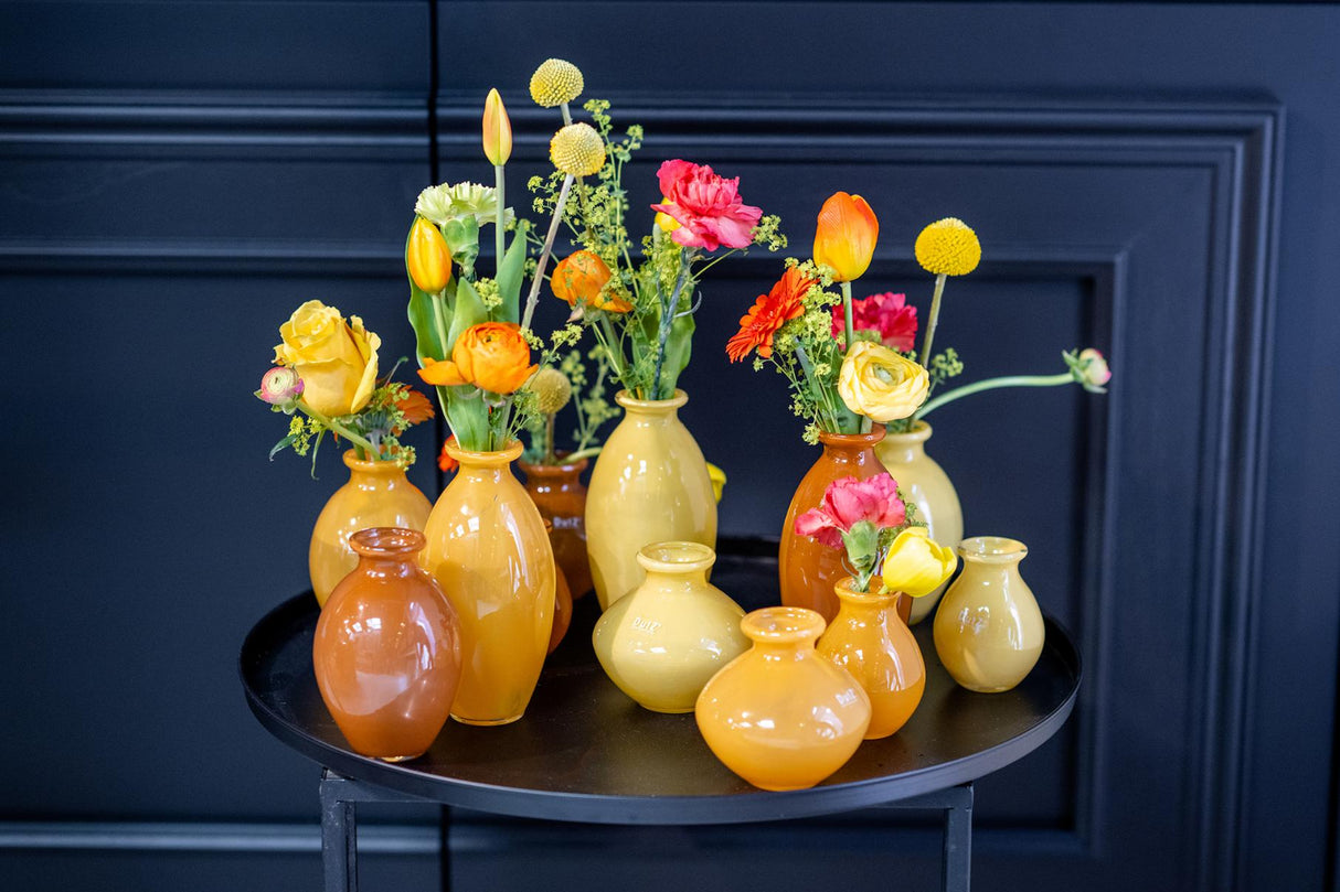 Lowlands Design Nadiel Yellow Orange Budvase Set