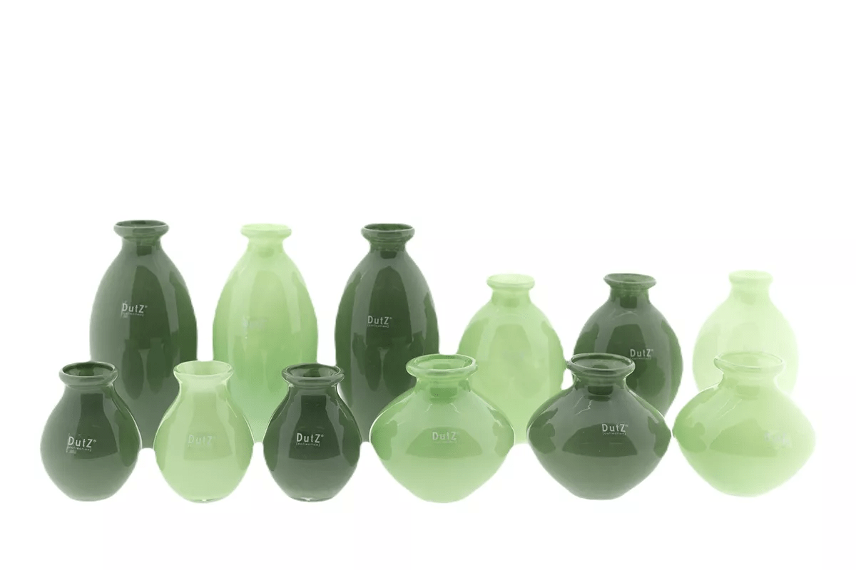 Lowlands Design Nadiel Olivegreen Mix Budvase Set