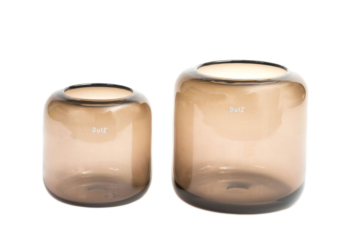 Lowlands Design Mazurka Smoky Brown Vase