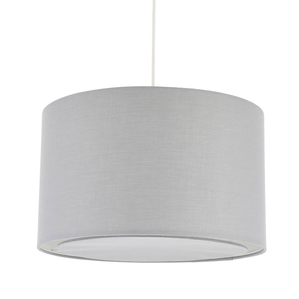 Pagazzi Kentaro Medium Pendant Light Shade Dove Grey