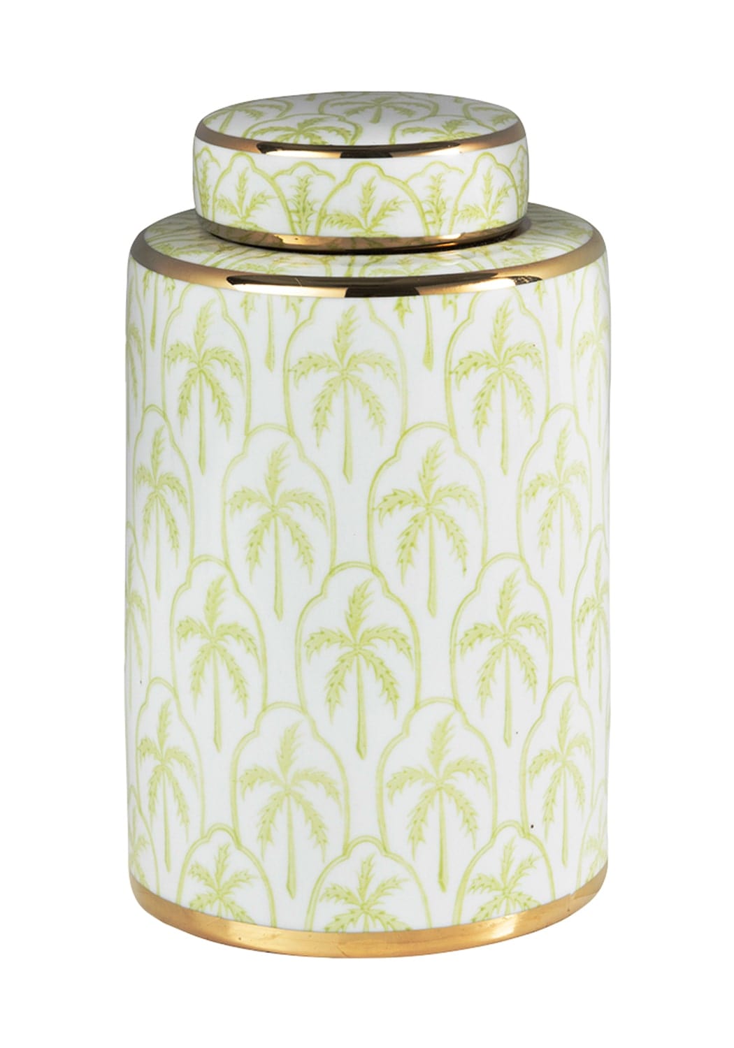 Casa by Josephine Jenno Eleanor Leaf Pattern Canister - Large