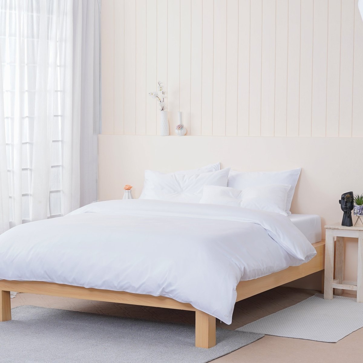 SHEET STORY Ella Cotton - White Duvet Cover