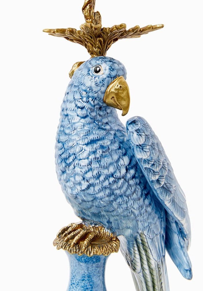 Casa by Josephine Jenno Pretty Polly Parrot Candlestick