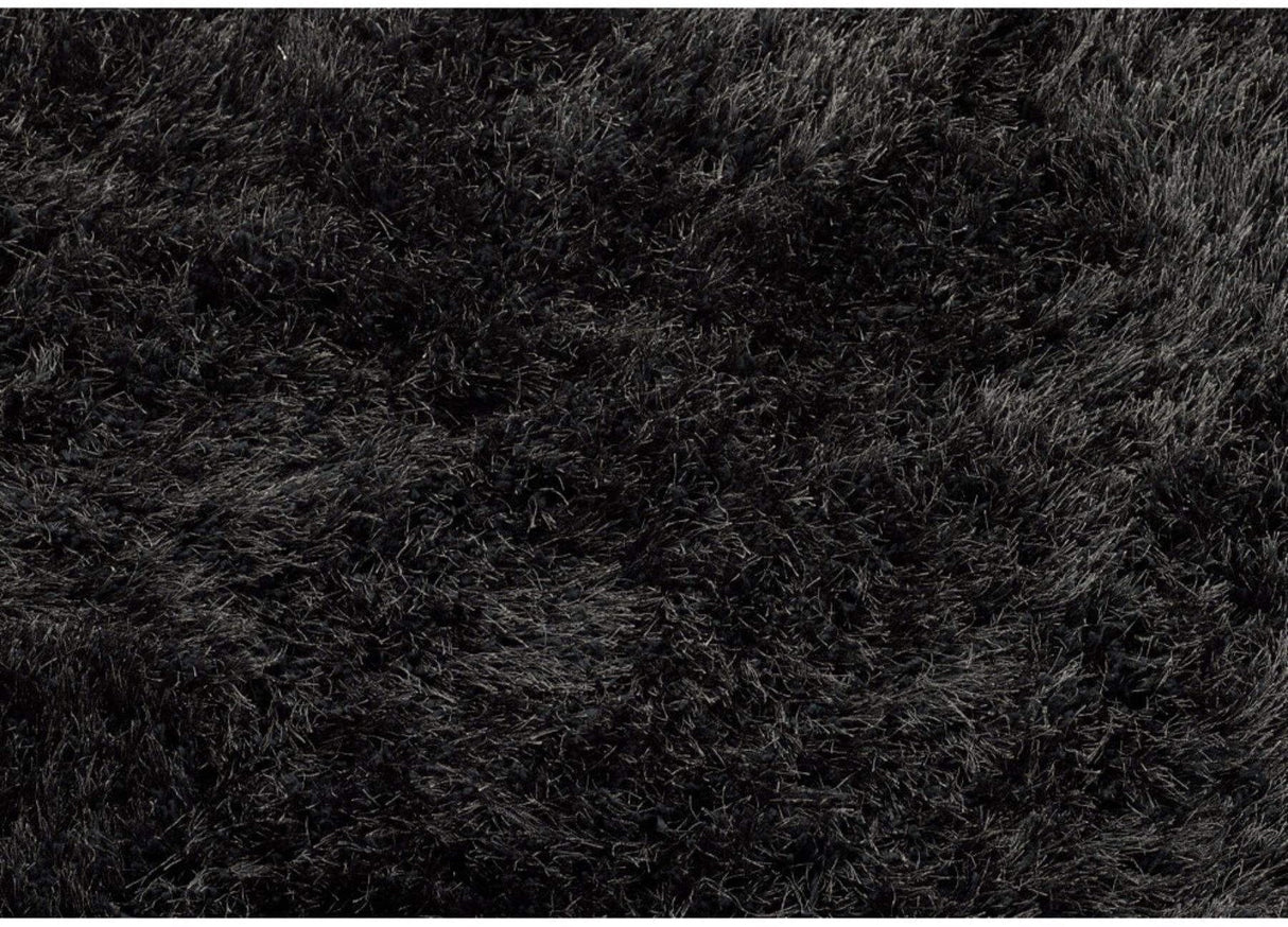 The Rugs Extravagance Dark Grey Shaggy Rug