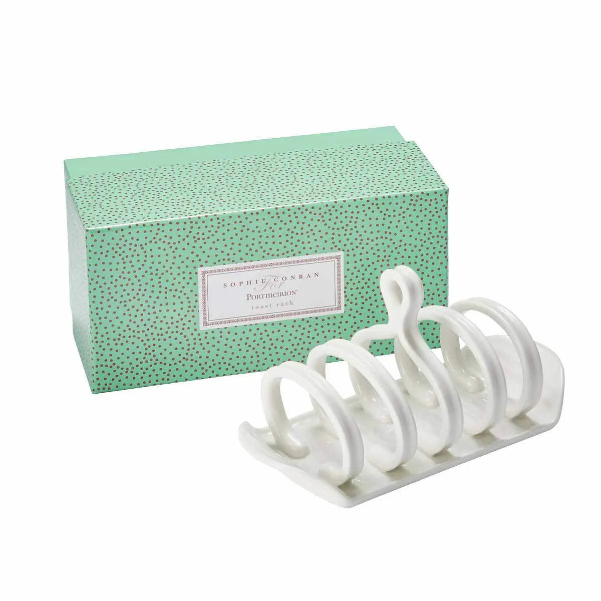 Portmeirion Sophie Conran Porcelain Toast Rack, White