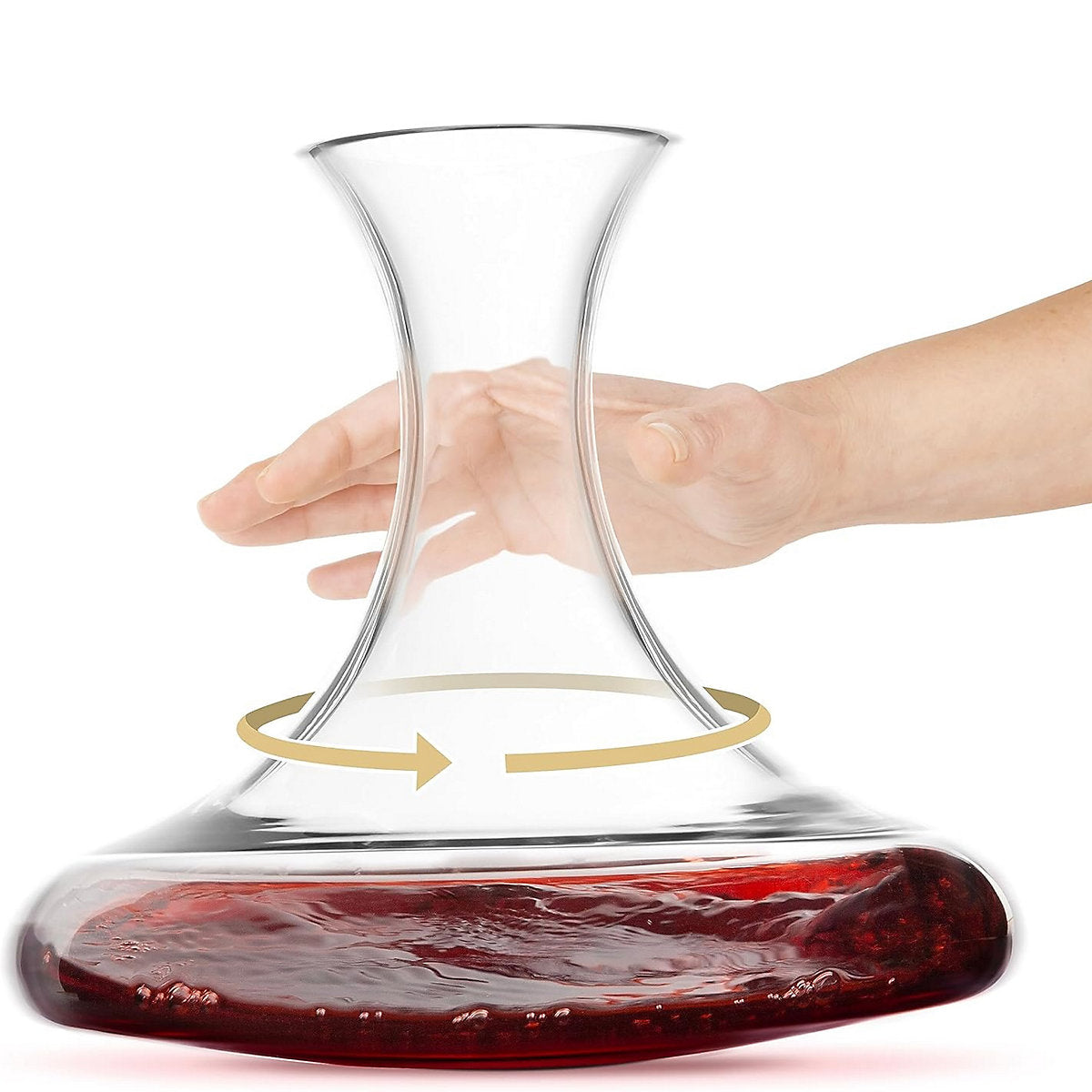 Final Touch Revolve Wine Decanter, 750ml