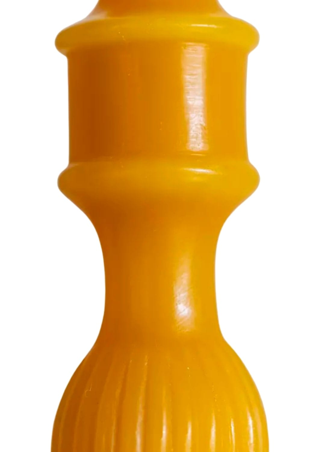 Casa by Josephine Jenno Florence Pillar Candle 32cm Ochre - Set of 2