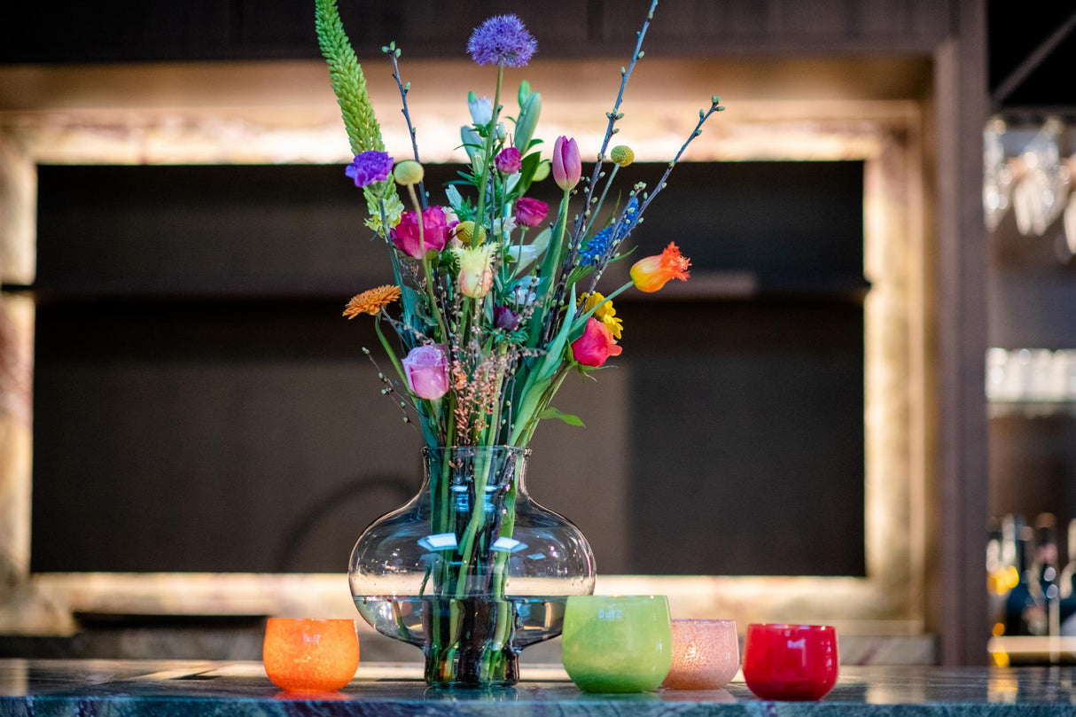 Lowlands Design MD1 Clear Recycled Glass Vase