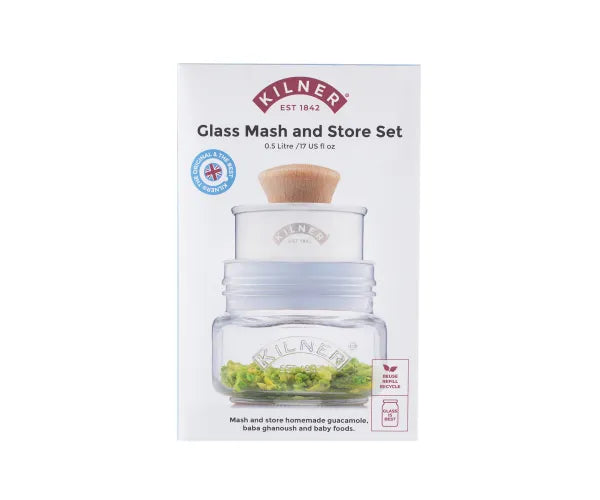 Kilner Glass Mash & Store Set 0.5 Litre