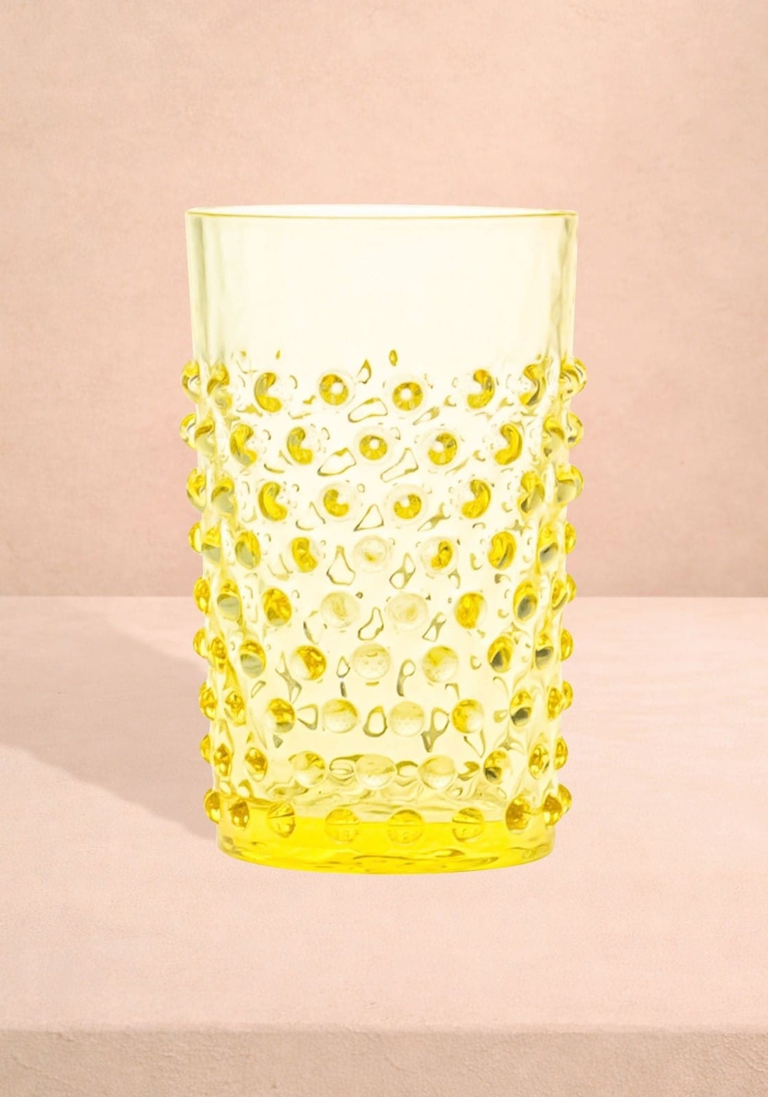 Citrine Dew Drop Tumblers Set of 4 by Casa by Josephine Jenno