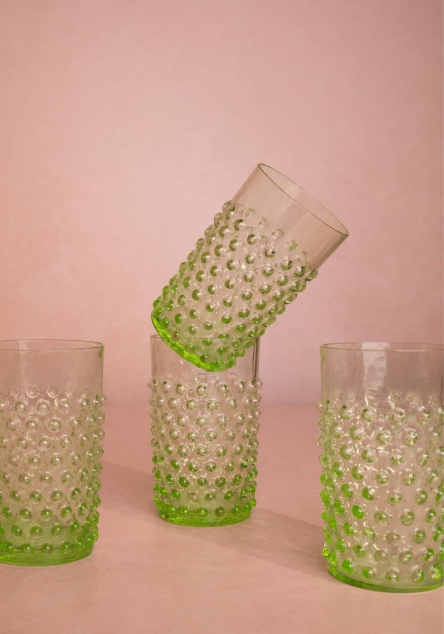 Casa by Josephine Jenno Clover Dew Drop Tumblers - Set of 4