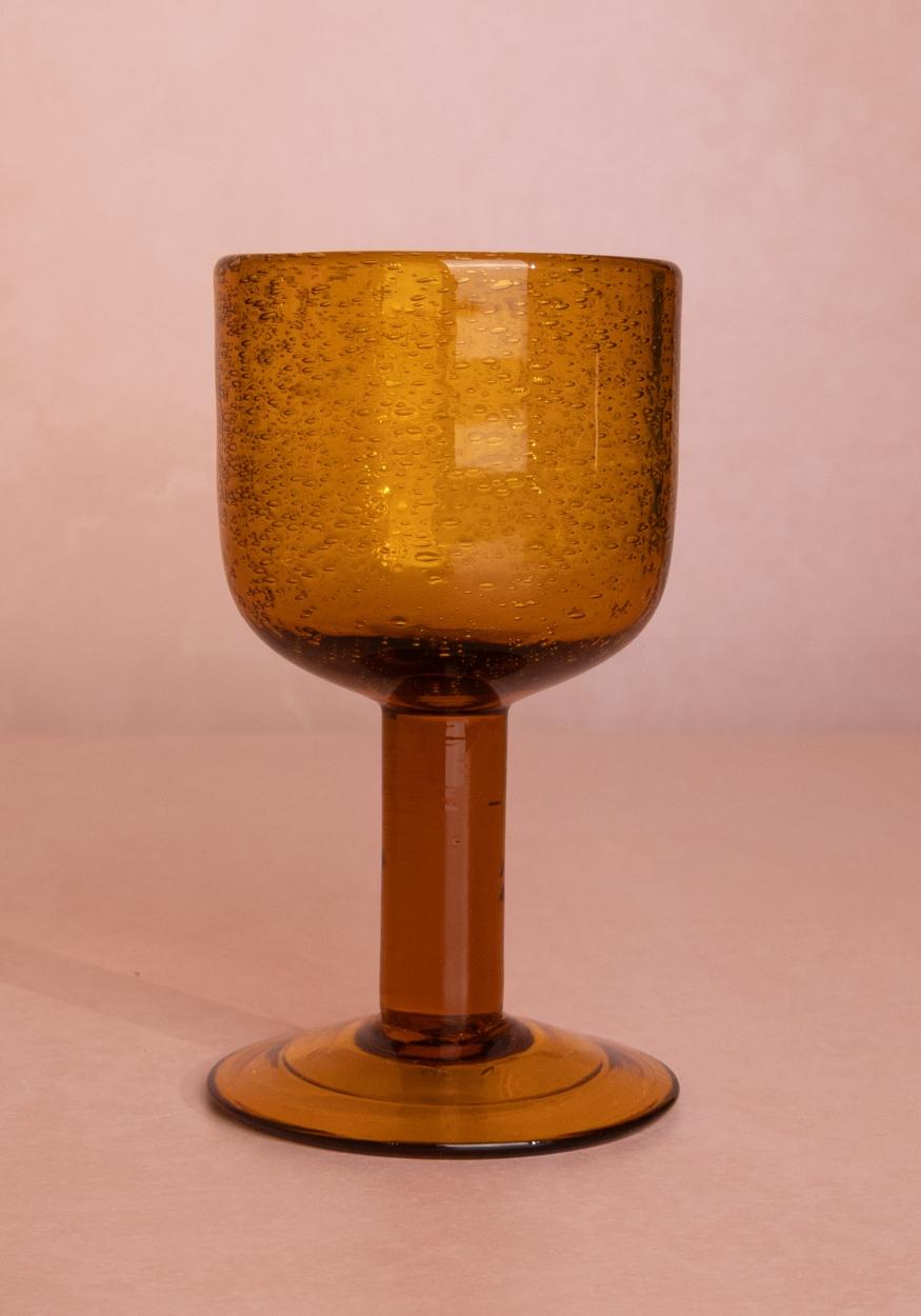 Casa by Josephine Jenno Eleanor Wine Glass - Mustard