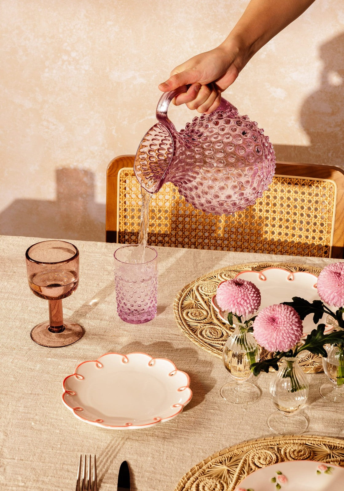 Casa by Josephine Jenno Eleanor Wine Glass - Violet