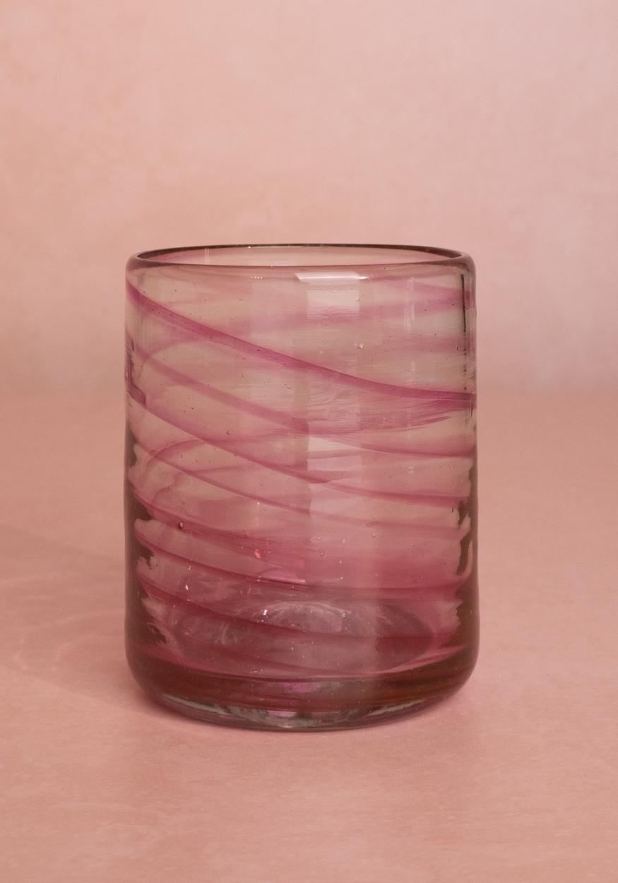 Casa by Josephine Jenno Olivia Swirl Tumbler - Pink