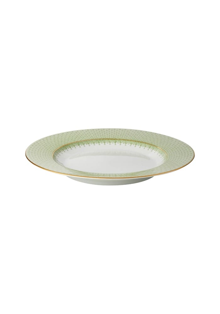 Casa by Josephine Jenno Green Apple Lace Dinner Plates - Set of 4