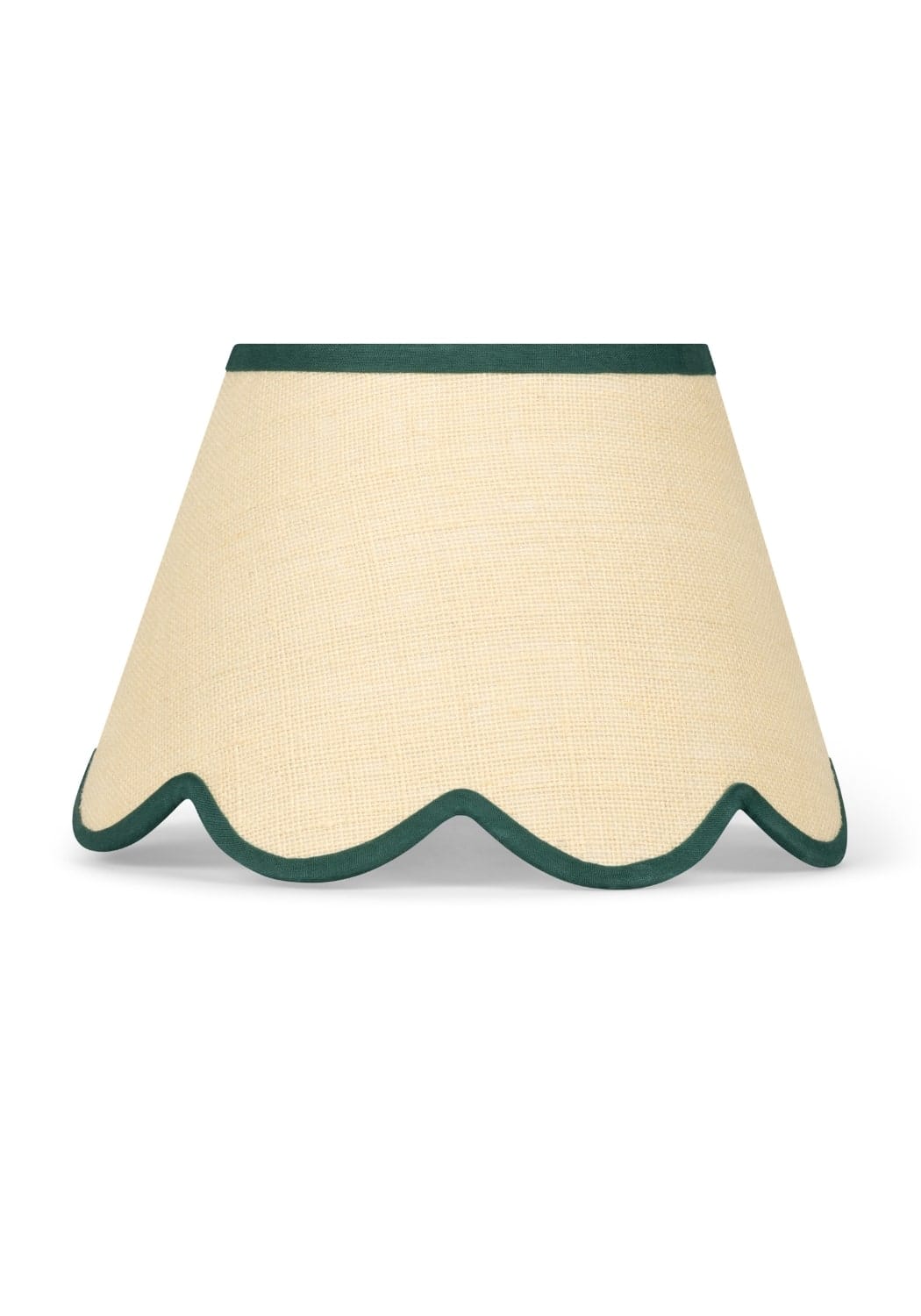 Casa by Josephine Jenno Green Petal Jute Scallop Lampshade