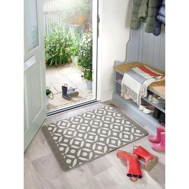 Washable Mat & Runners Geometric Design by The Rugs
