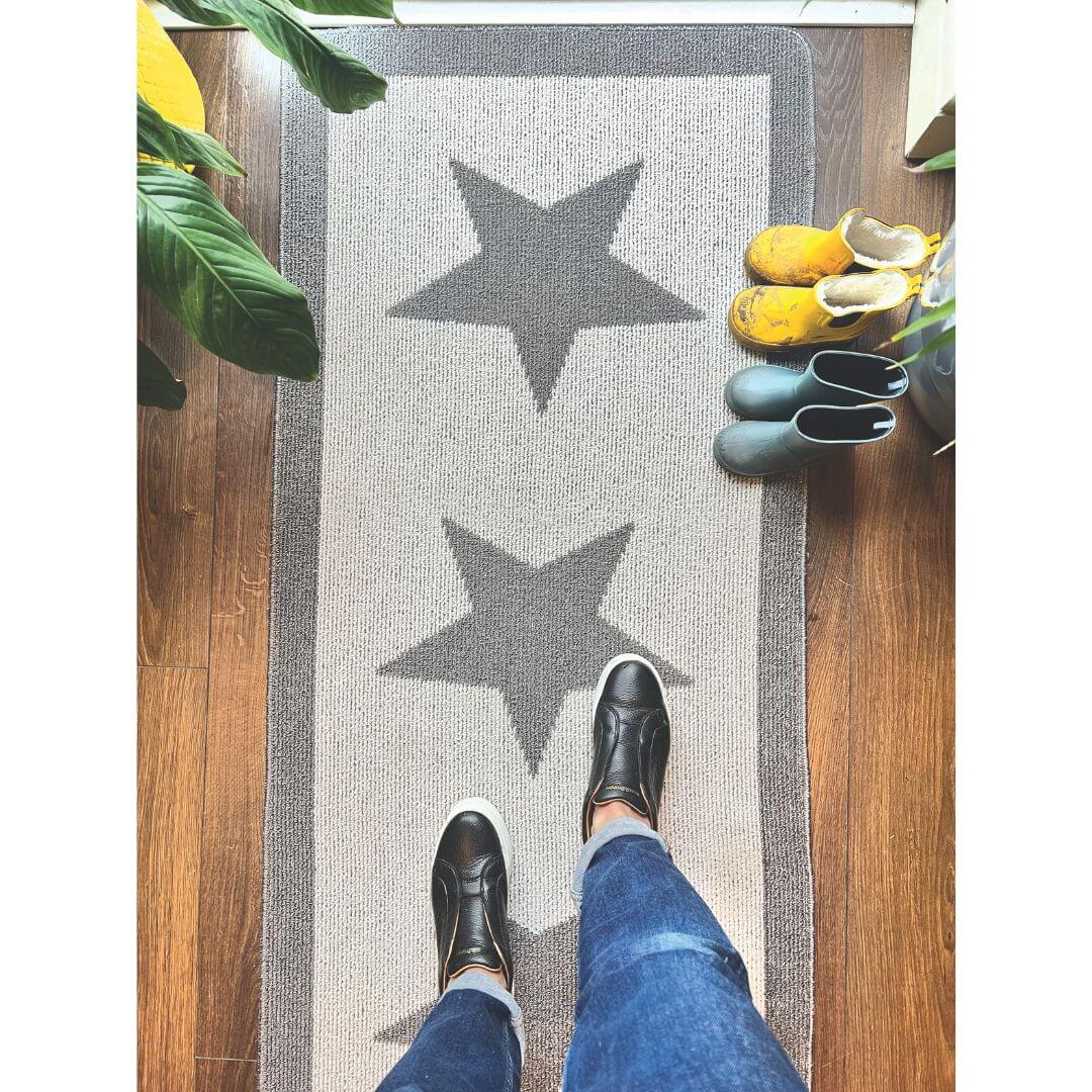 Washable Mat & Runner Star Design | The Rugs