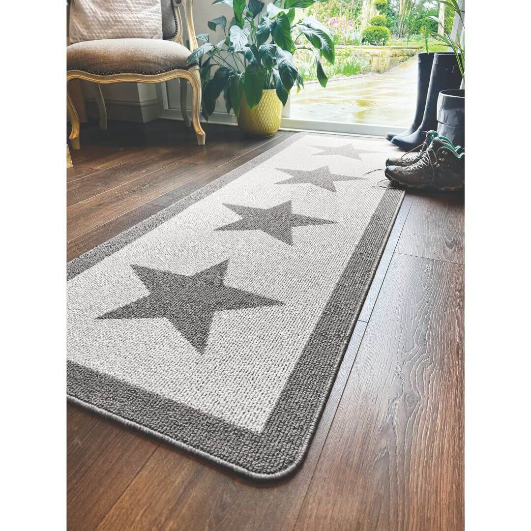 Washable Mat & Runner Star Design | The Rugs
