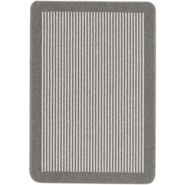 The Rugs Washable Mat and Runners Stripe Design