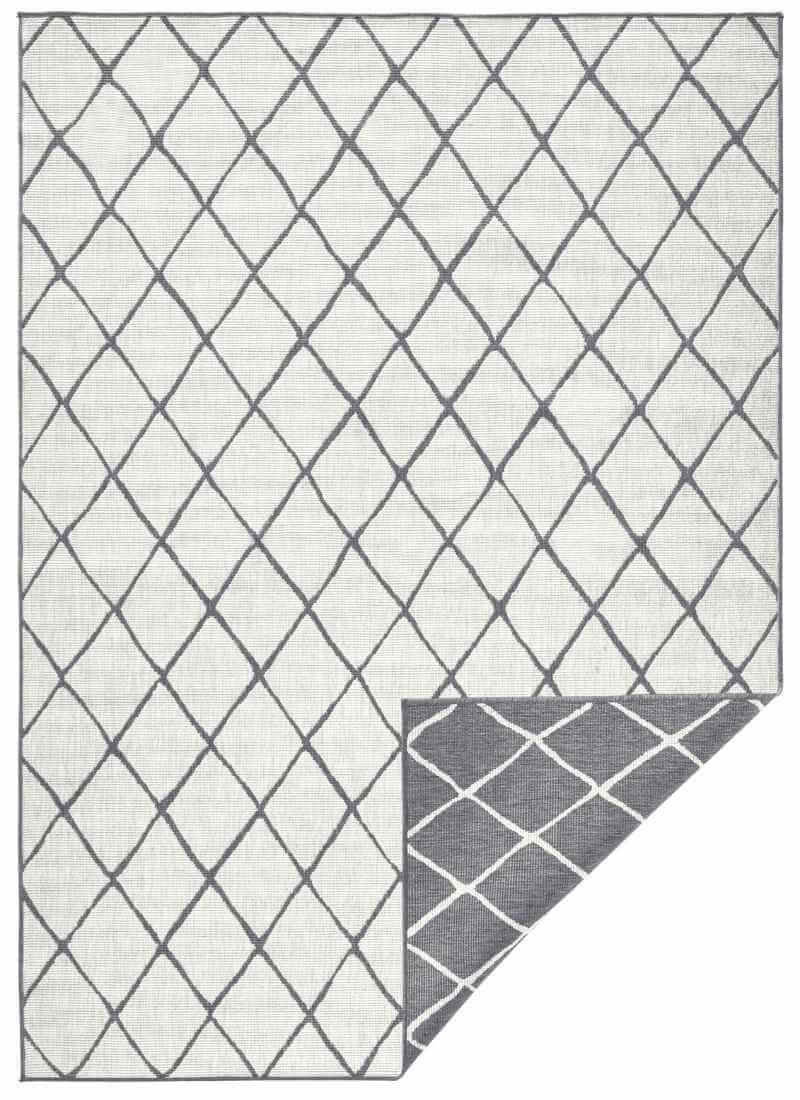 Reversible Indoor‑Outdoor Geometric Flatweave Rug by The Rugs