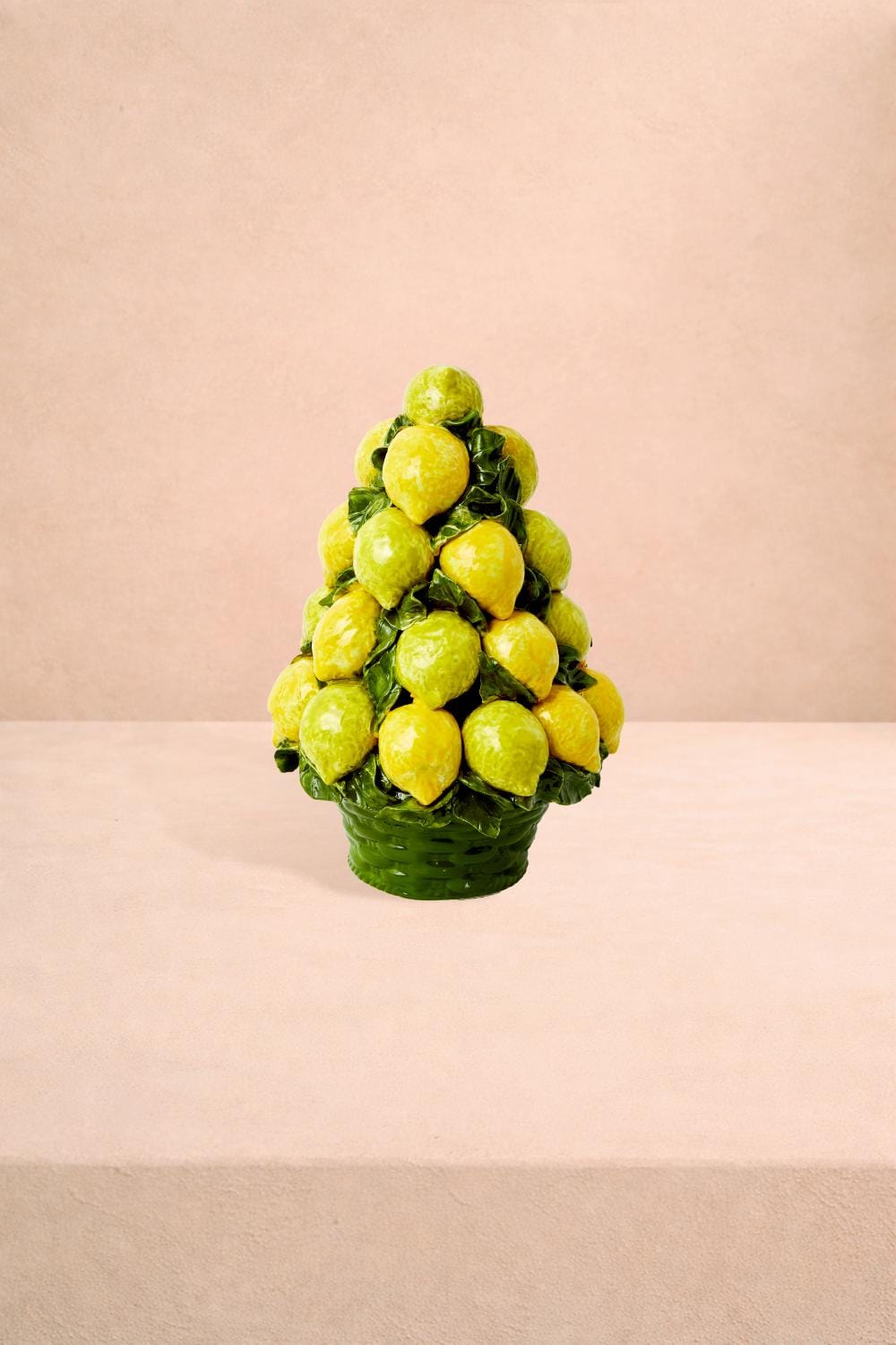 Casa by Josephine Jenno Italian Mid Century Ceramic Lemon Basket