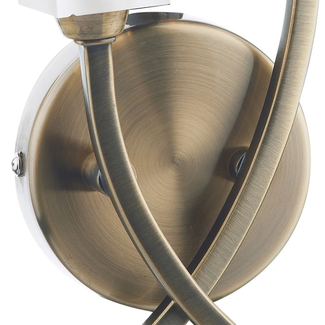 Pagazzi Icarus 2 Light Wall Light Antique Brass