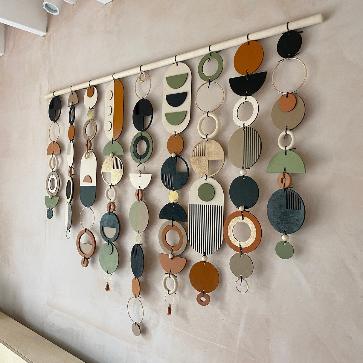 Modern Geometric Wall Art | Large Centrepiece Big Wall Decor
