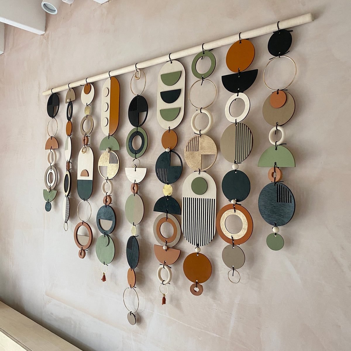 Modern Geometric Wall Art | Large Centrepiece Big Wall Decor