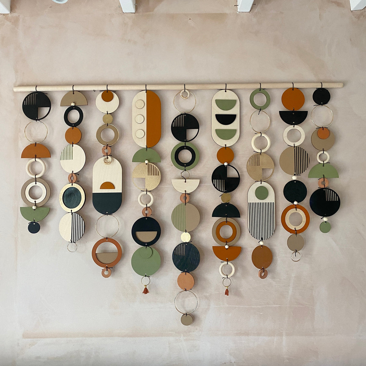 Modern Geometric Wall Art | Large Centrepiece Big Wall Decor