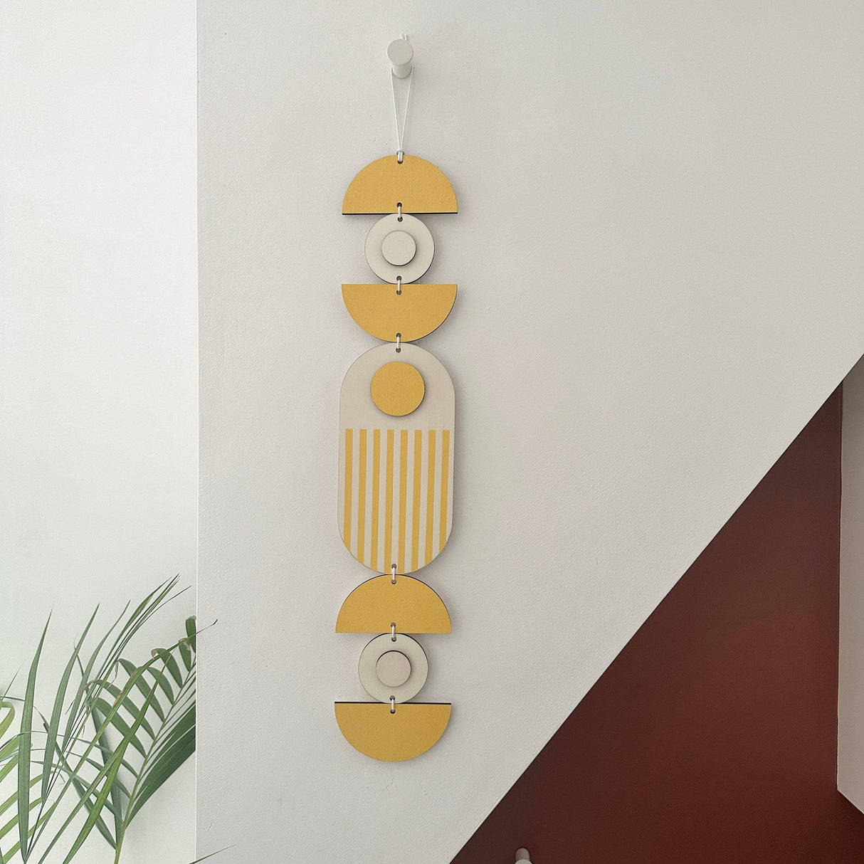 Bright Pastel Geometric Wall Hangings